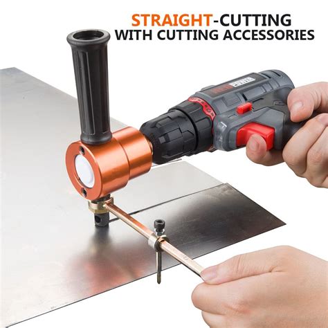 power drill nibbler metal sheet cutter|sheet metal nibbler screwfix.